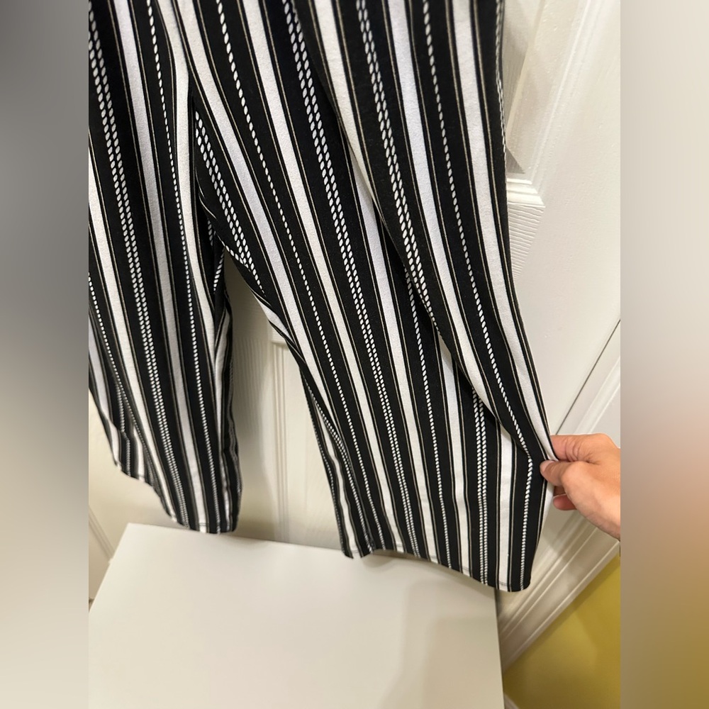 Striped wide leg jumpsuit - Picture 4 of 6